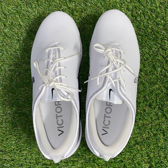 Nike Air Zoom Victory Tour 2 Golf Shoes White Gray Leather CW8189-100 Men NEW main image 9